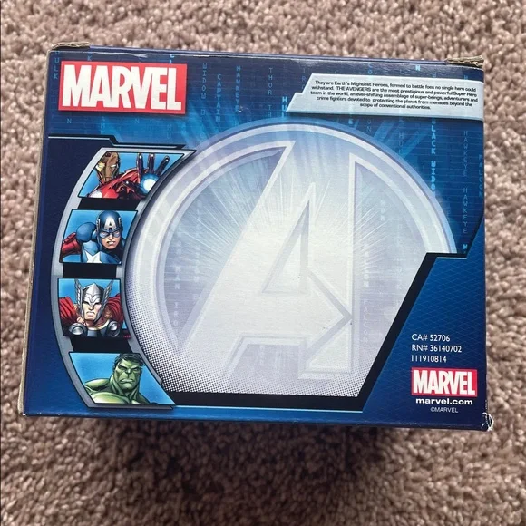 Marvel Avengers Thor Mug with Red and Blue Accents - Picture 4 of 8